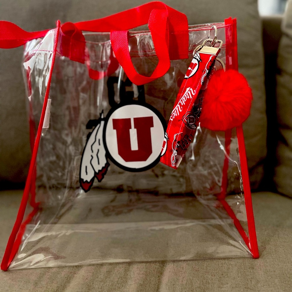 Clear stadium bag
